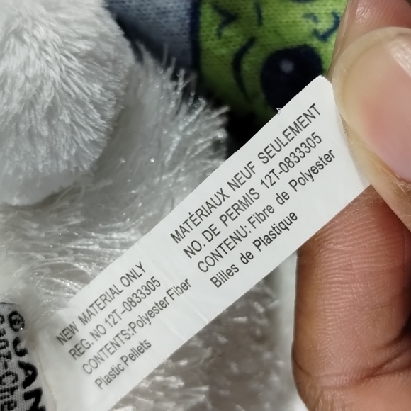 ✓Ganz Webkinz #HM078 WHITE BUNNY RABBIT Plush Stuffed Animal Toy (no code) - Picture 12 of 12